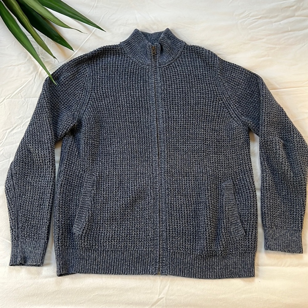 L.L. Bean Men's Organic Cotton Sweater, Full Zip